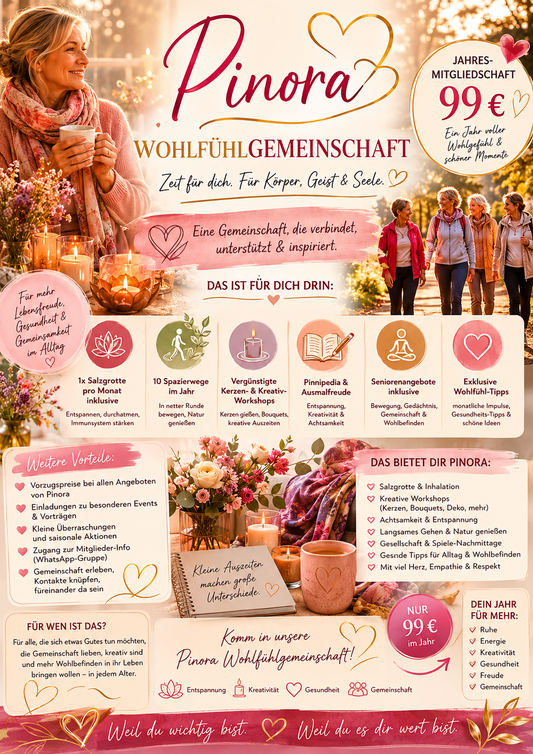 PINORA Wohlfühlkreis -Mitgliedschaft