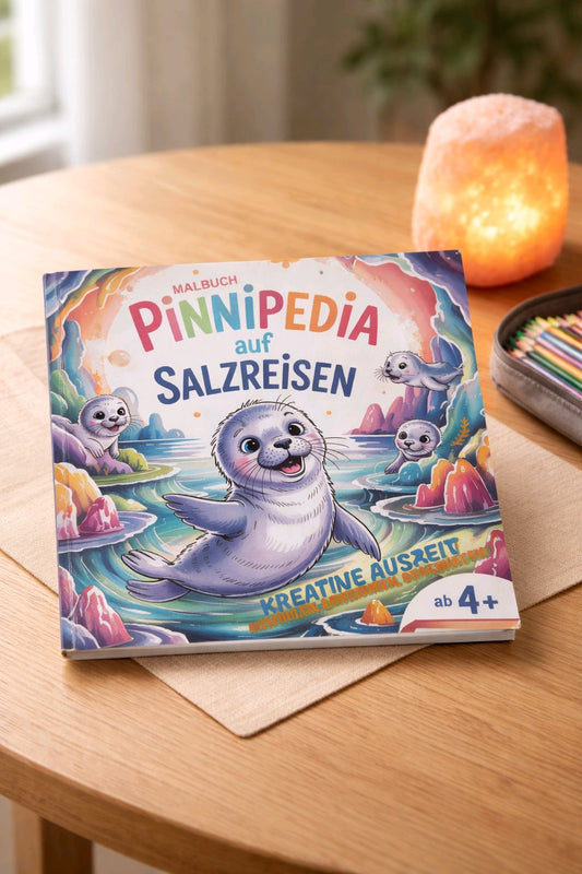 Einzigartiges Malbuch für Kinder & Erwachsene - Enspannung & Kreativität mit Pinnipedia